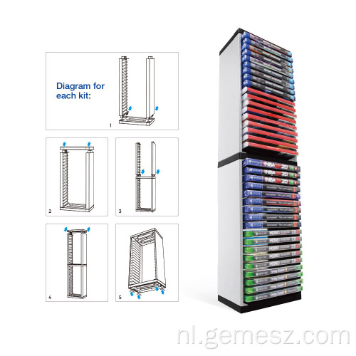 Storage Tower Stand Houder voor Playstation PS5